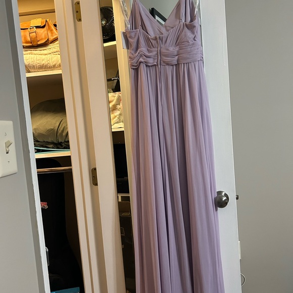 NWT David’s bridal bridesmaid dress size 8 in Iris - Picture 4 of 6